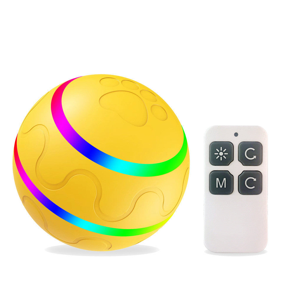 Pet New Cat Wicked Ball Toy Intelligent Ball USB Cat Toys Self Rotating Ball Automatic Rotation Ball VELOXRA