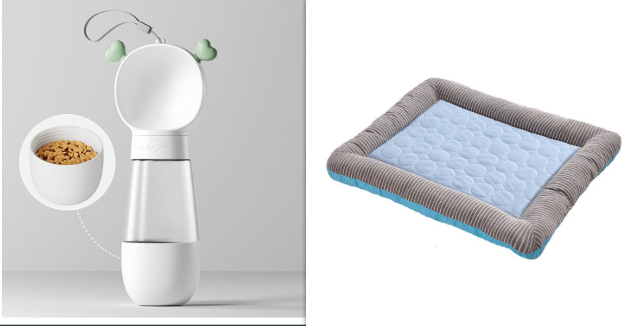 Pet Cooling Pad Bed For Dogs Cats Puppy Kitten Cool Mat Pet Blanket Ice Silk Material Soft For Summer Sleeping  Blue Breathable VELOXRA