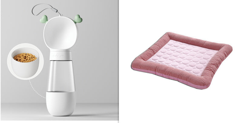 Pet Cooling Pad Bed For Dogs Cats Puppy Kitten Cool Mat Pet Blanket Ice Silk Material Soft For Summer Sleeping  Blue Breathable VELOXRA